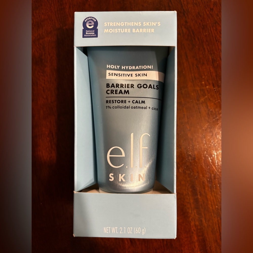 e.l.f. Holy Hydration Sensitive Skin Barrier Goals Cream to Restore + Calm